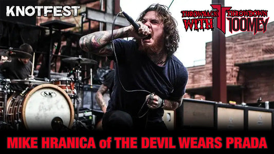 The Devil Wears Prada frontman Mike Hranica talks ’The Act,’ writing ’ZII’ remotely and his love for Hockey
