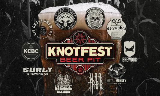 The Knotfest Beer Pit activates for a three-part tasting session at Knotfest Iowa