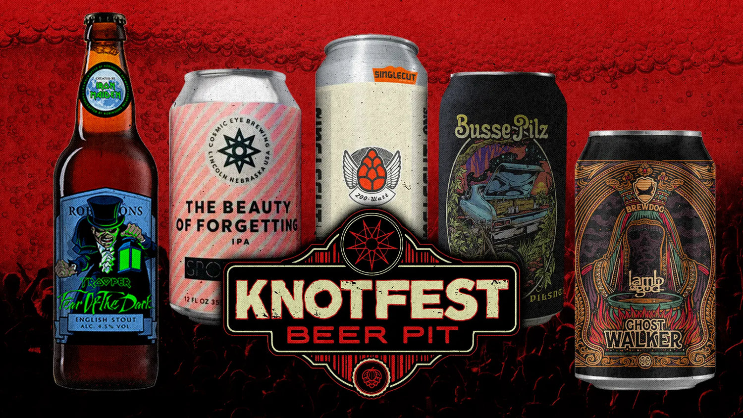 The Knotfest Beer Pit Vol. 3 - May’s killer collection of seriously crushable craft beer