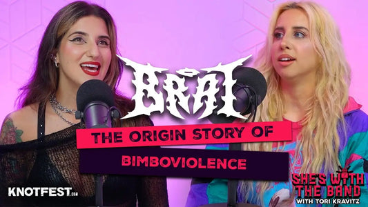The Origin Story of BIMBOVIOLENCE - BRAT on She’s With The Band