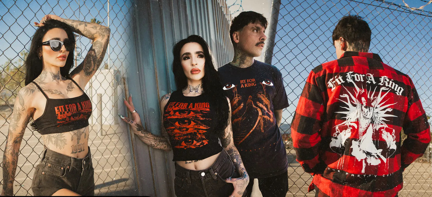 The Pretty Cult Teams with Fit For A King for the ’No Tomorrow’ Collection