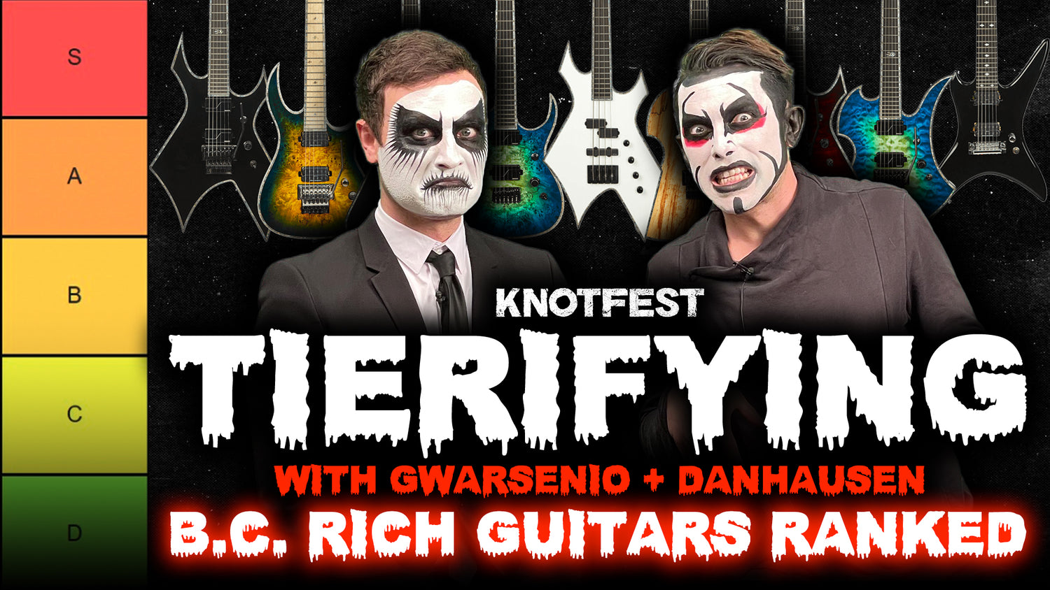 B.C. RICH GUITARS RANKED ON TIERFYING WITH DANHAUSEN AND GWARSENIO HALL