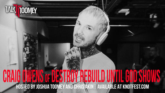Craig Owens on the new D.R.U.G.S album and working with Dr. Dre on the latest episode of the Talk Toomey Podcast