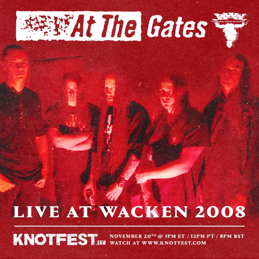 TODAY: Knotfest and Wacken World Wide stream At The Gates’ historic 2008 Wacken Open Air performance