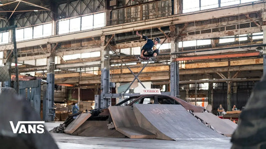 Tony Hawk skates real warehouse level from his iconic ’Pro Skater’ game