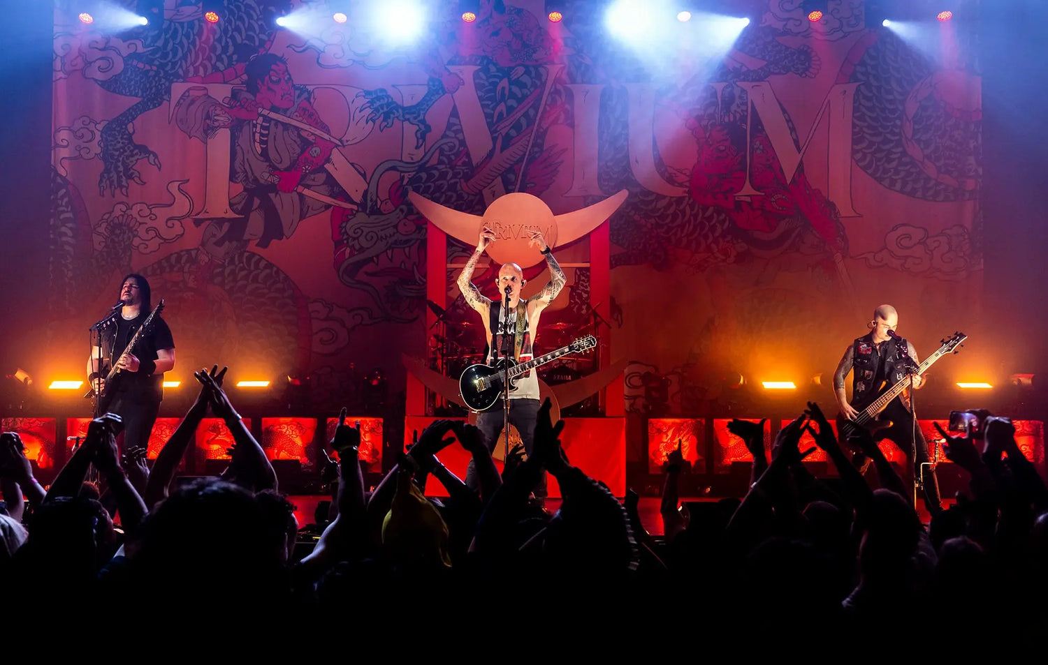 Trivium lay waste to The Wiltern on the ’Deadmen and Dragons’ Tour