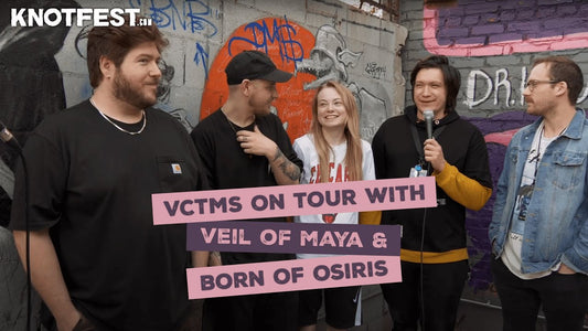 VCTMS on touring with Veil of Maya & Born of Osiris and their musical dexterity