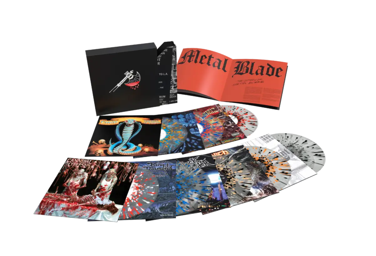 Vinyl Me Please and Metal Blade Records launch anthology featuring King Diamond Amon Amarth The Black Dahlia Murder