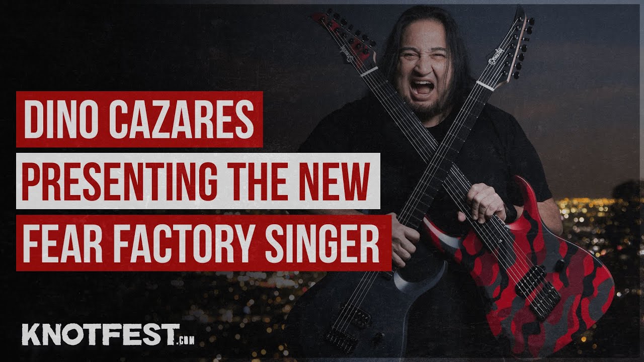 DINO CAZARES introduces the new FEAR FACTORY vocalist, MILO SILVESTRO