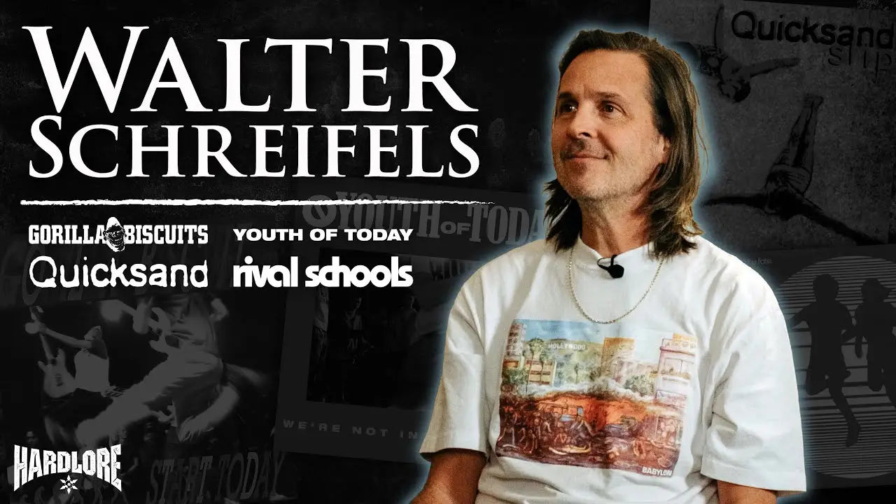 Walter Schreifels: Gorilla Biscuits Quicksand Youth of Today & Producing Title Fight (HardLore)