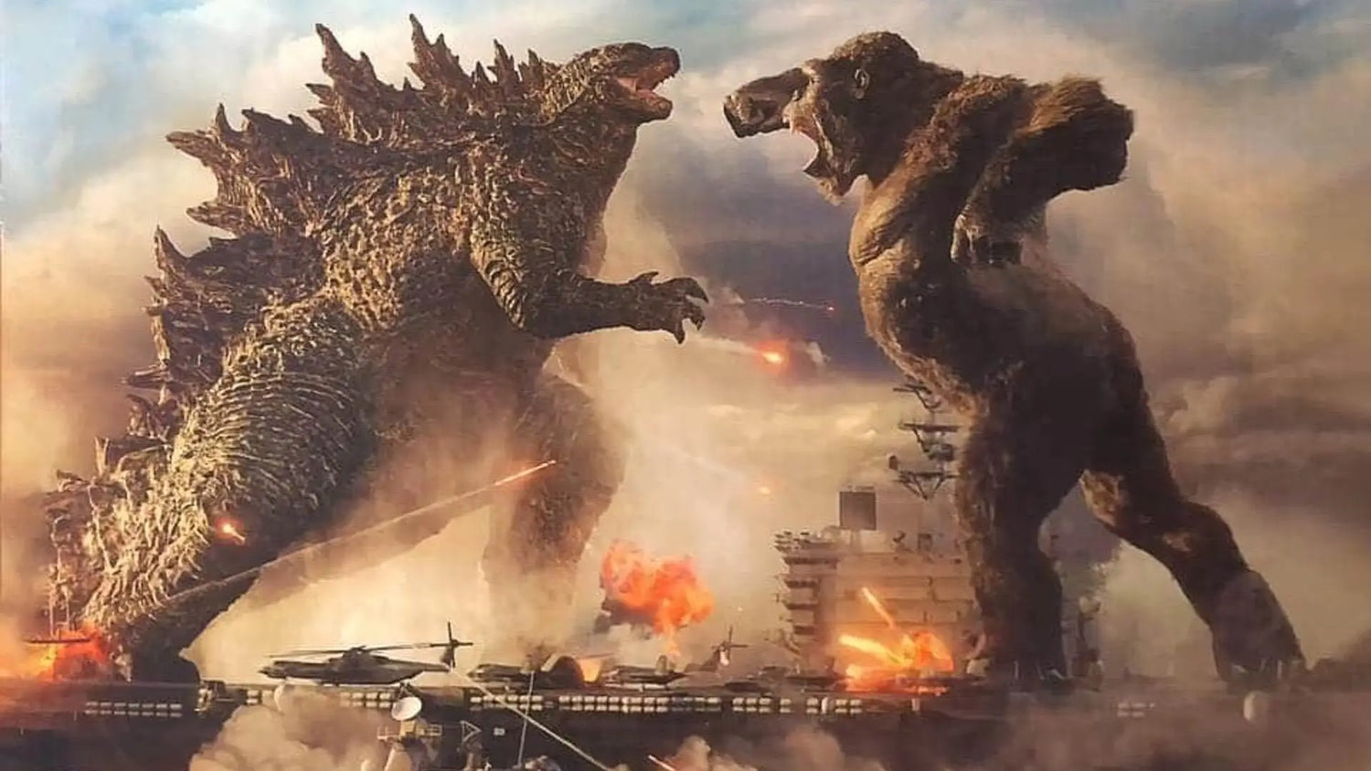 Watch Kaiju icons beat the hell out of each other in the official trailer for ’Godzilla Vs. Kong’