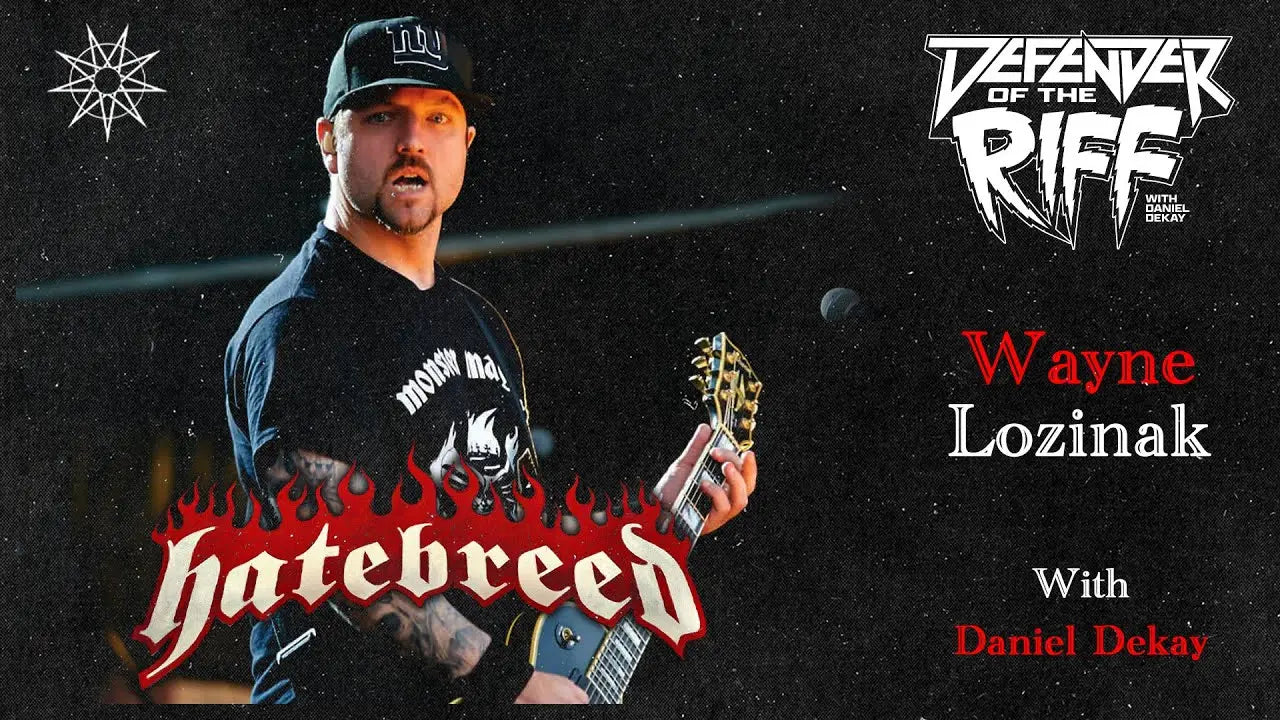 Wayne Lozinak (HATEBREED): Defender Of The Riff