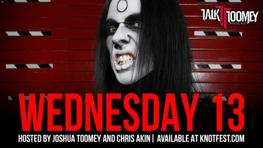 Wednesday 13 on his 20 Years of Fear tour and more on the latest Talk Toomey Podcast