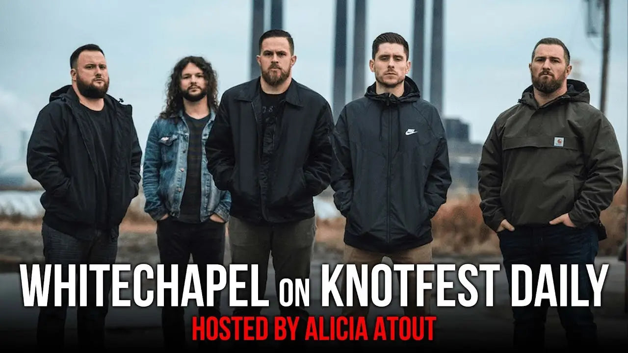 Whitechapel Interview: Eight Records Under their Belt & the Ultimate Video Game/Vinyl Collections