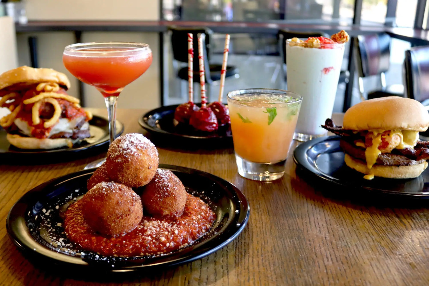 Zombie Burger x Knotfest Menu