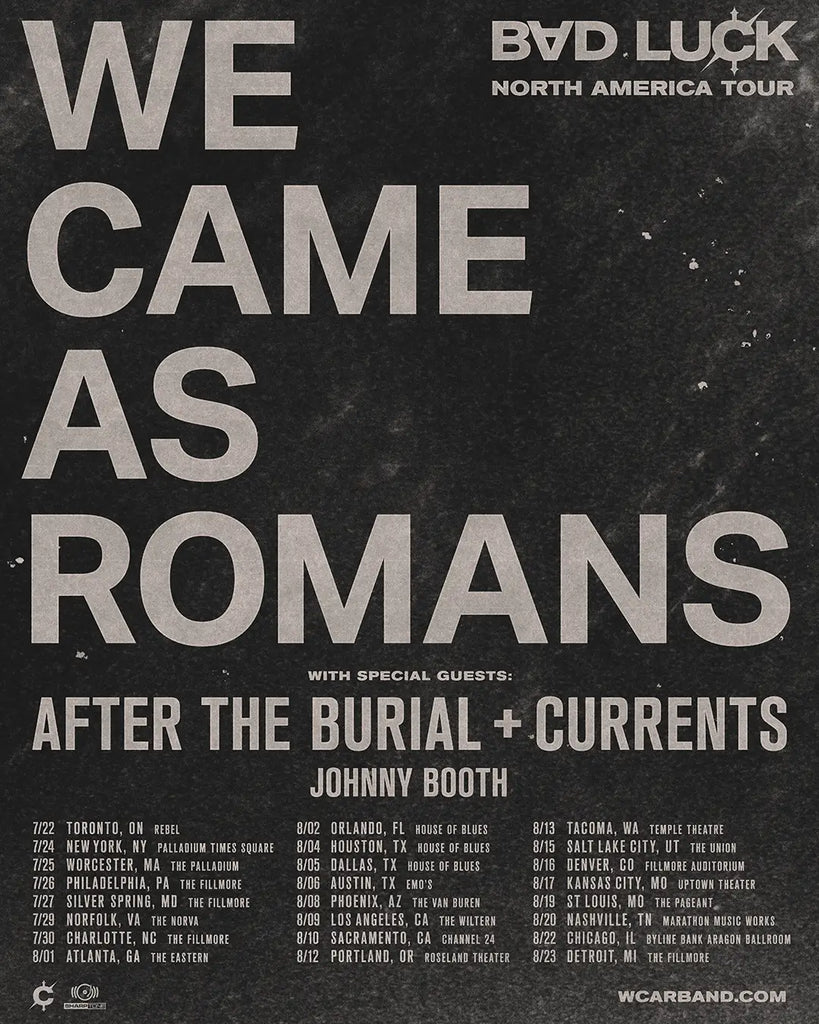We Came As Romans Announce New Album ’ALL IS BEAUTIFUL...BECAUSE WE’RE DOOMED’