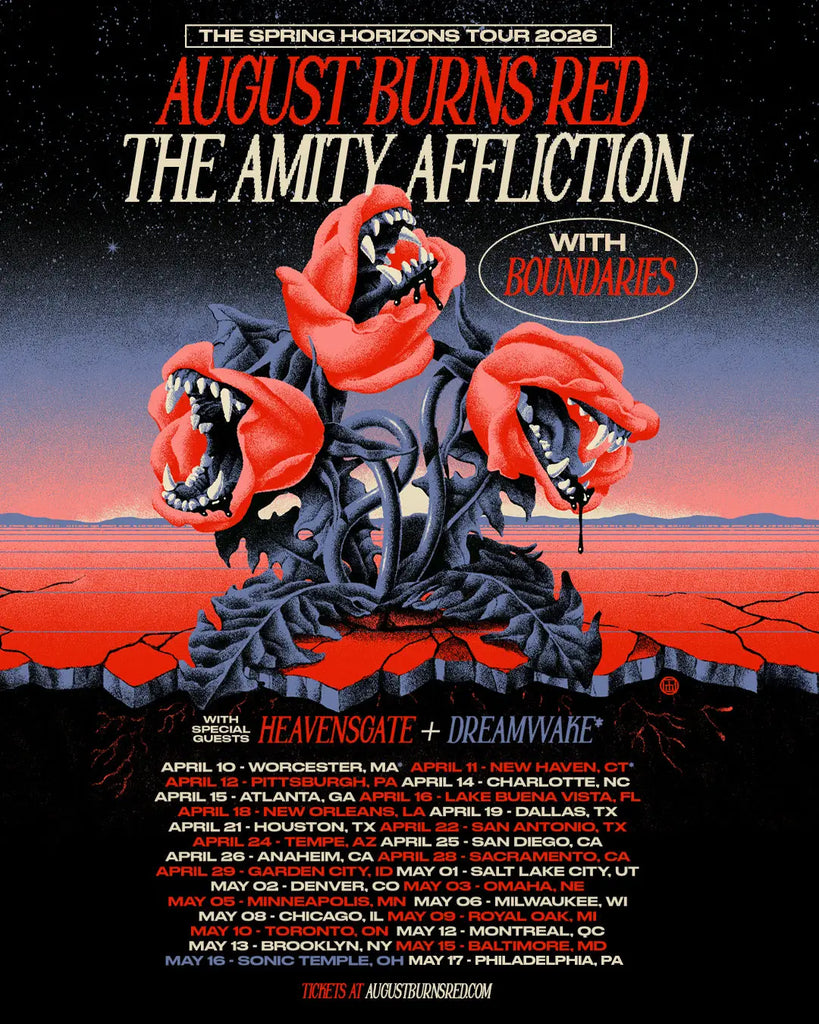 August Burns Red and The Amity Affliction Head the 2026 Spring Horizons Tour
