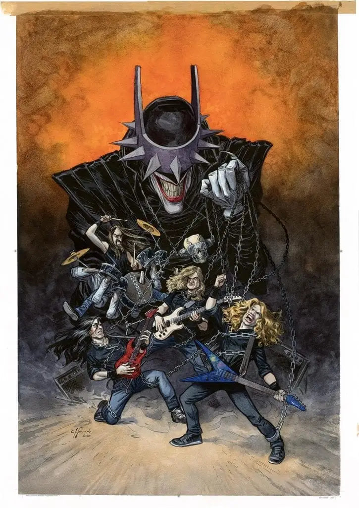 Megadeth to kick off DC’s Dark Nights: Death Metal Band Edition comic book collaboration