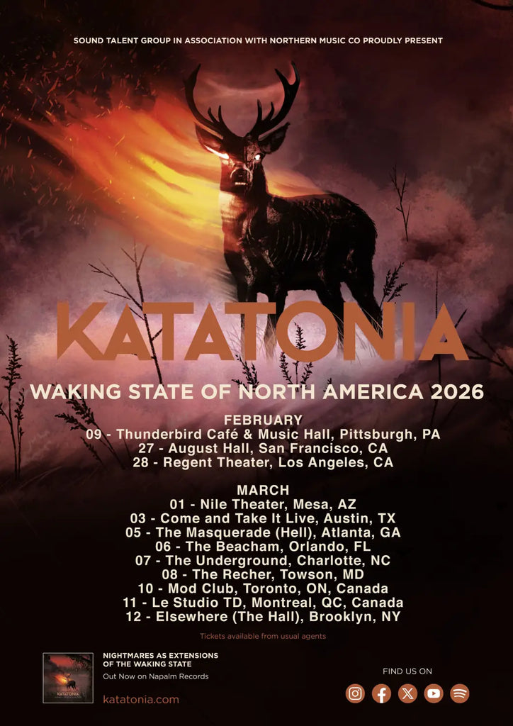 Katatonia Announce 2026 North American Headlining Tour Dates