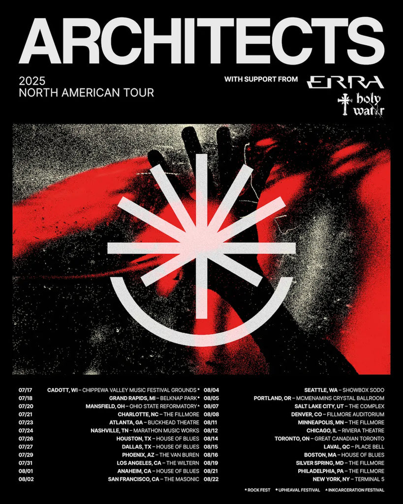 Architects Announce 2025 North American Tour