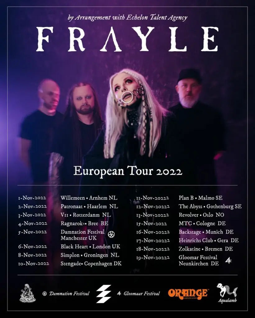 Ethereal doom outfit Frayle premieres haunting new single ’Bright Eyes’