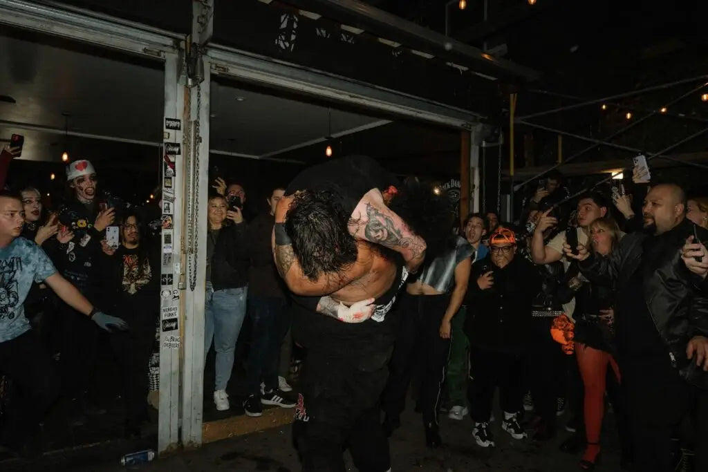 Circle 6 celebrates the barroom brawl with bands blood and booze