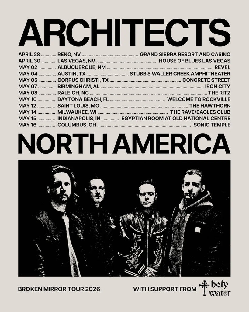 Architects Announce 2026 U.S. Tour with Holywatr