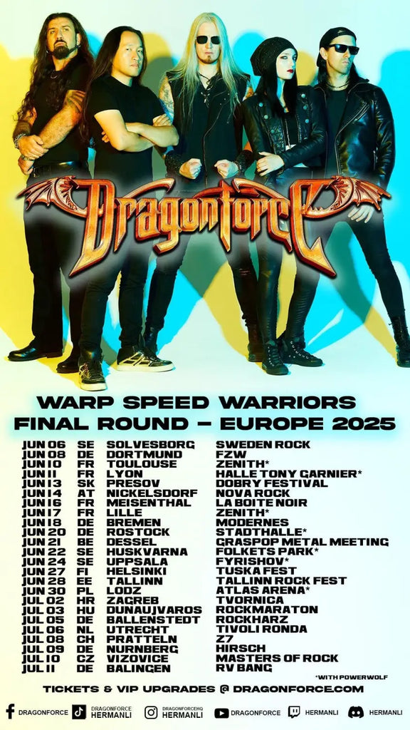 Dragonforce Recruit Alissa White-Gluz For Alternate Version of “Burning Heart”