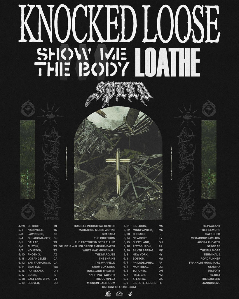 KNOTFEST.com PRE-SALE - KNOCKED LOOSE NORTH AMERICAN TOUR
