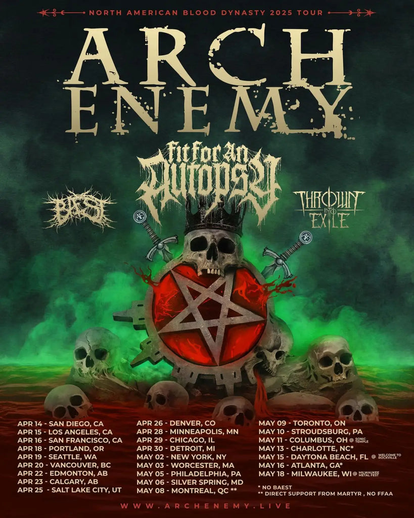 Arch Enemy Pay Tribute to Metal History and ’Blood Dynasty’