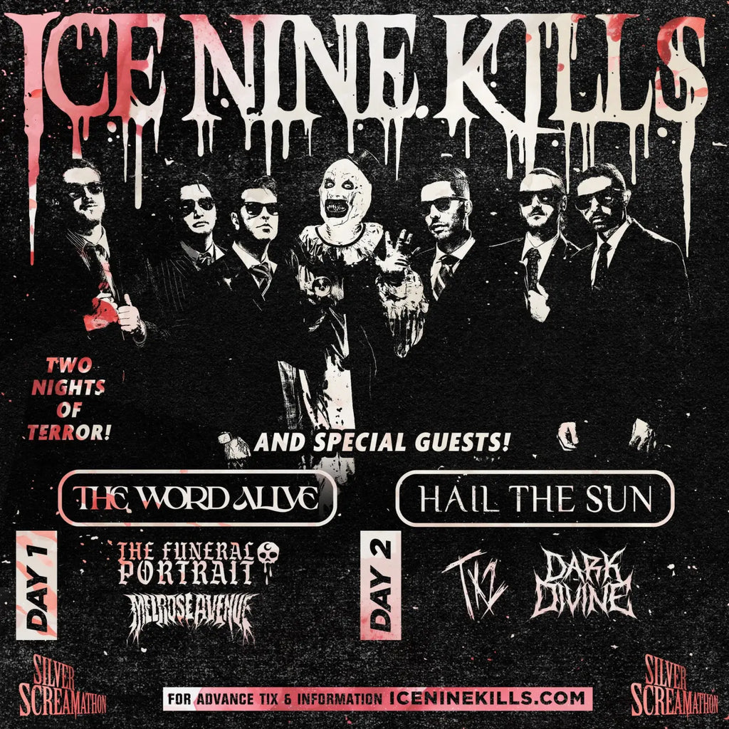 Ice Nine Kills Announce Support for ’The Silver Scream-A-Thon’