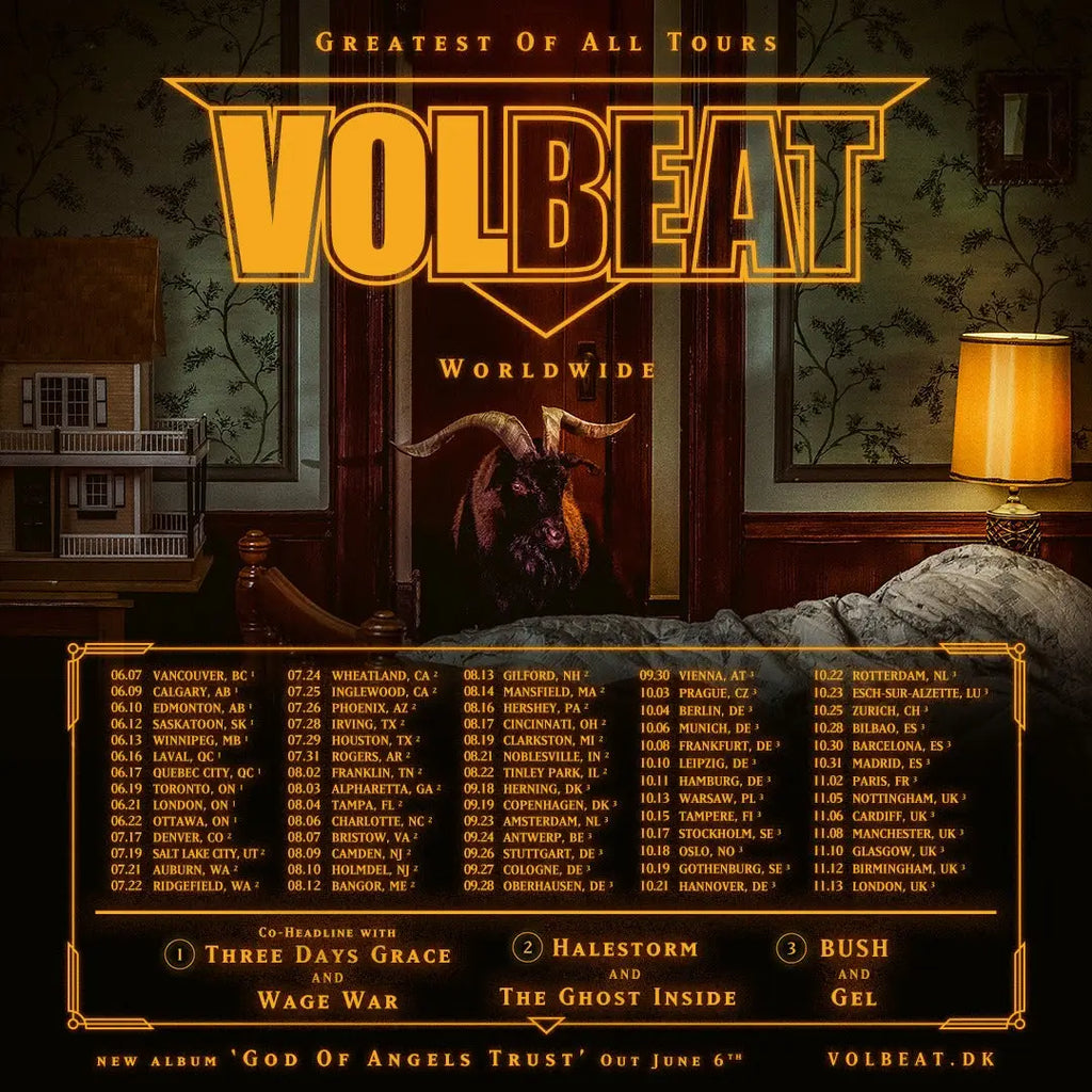 Volbeat Announce New Album ’God of Angels Trust’