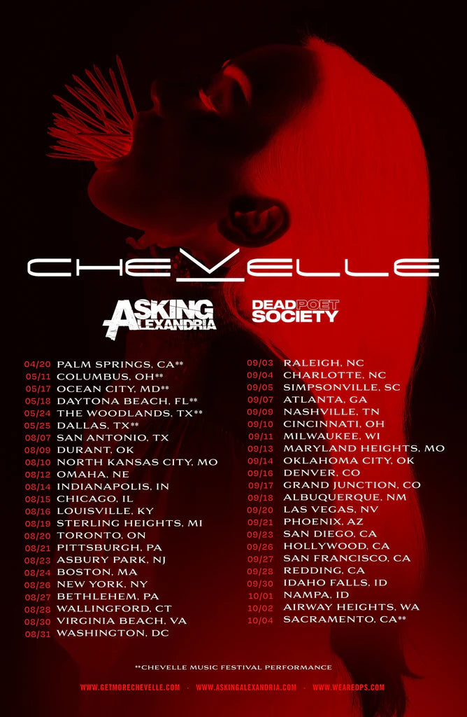 Chevelle Announce New Full Length Record ’Bright As Blasphemy’