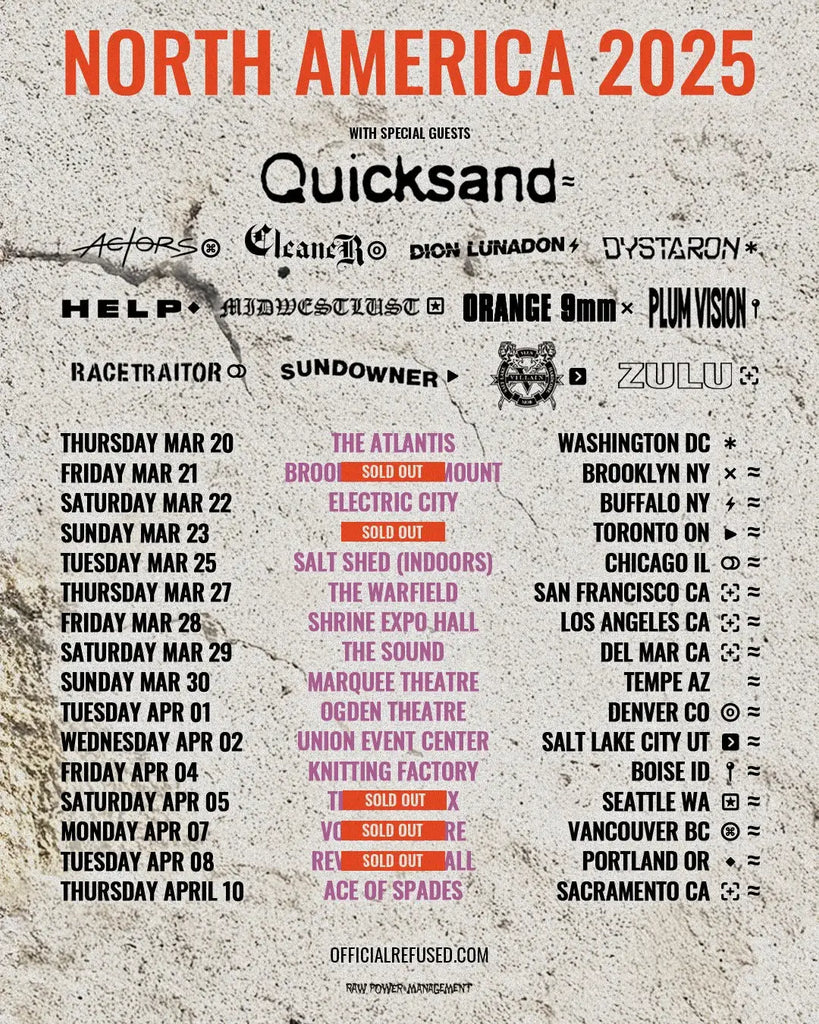 The Shape of Punk Forever: Refused Fuel the Fire On Their Farewell Tour