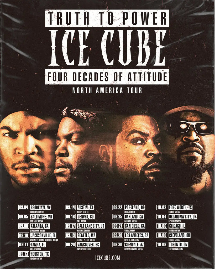 Ice Cube Heads the Truth to Power: 4 Decades of Attitude Tour