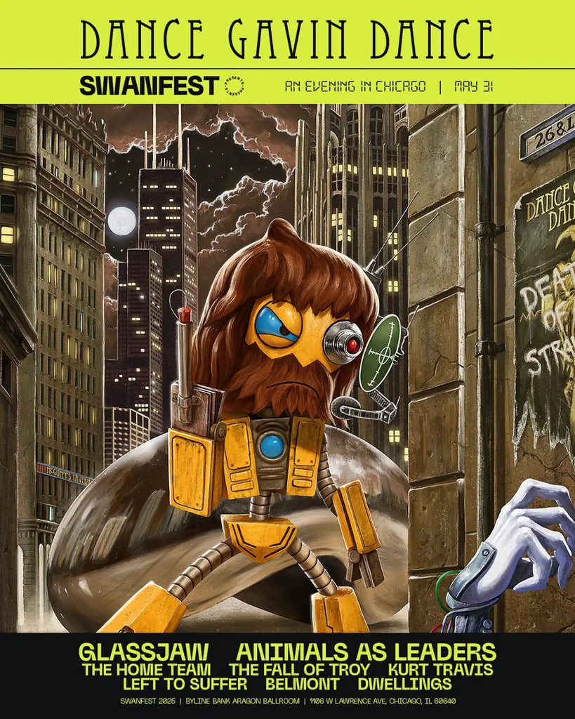 Dance Gavin Dance Unveils Stacked Line-Up for Midwest Edition of Swanfest