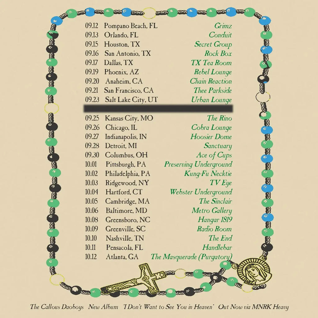 The Callous Daoboys Announce Their ’Heaven Across North America’ Headlining Tour