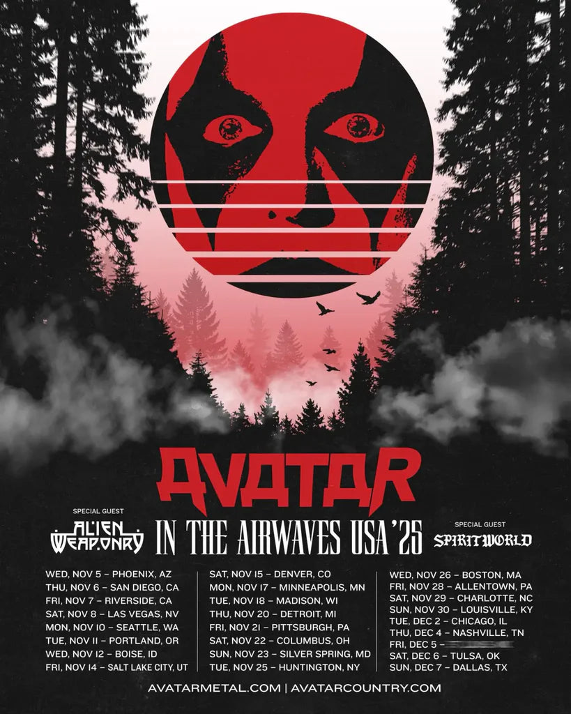 AVATAR Lead an Epic Musical Journey on the In the Airwaves Tour