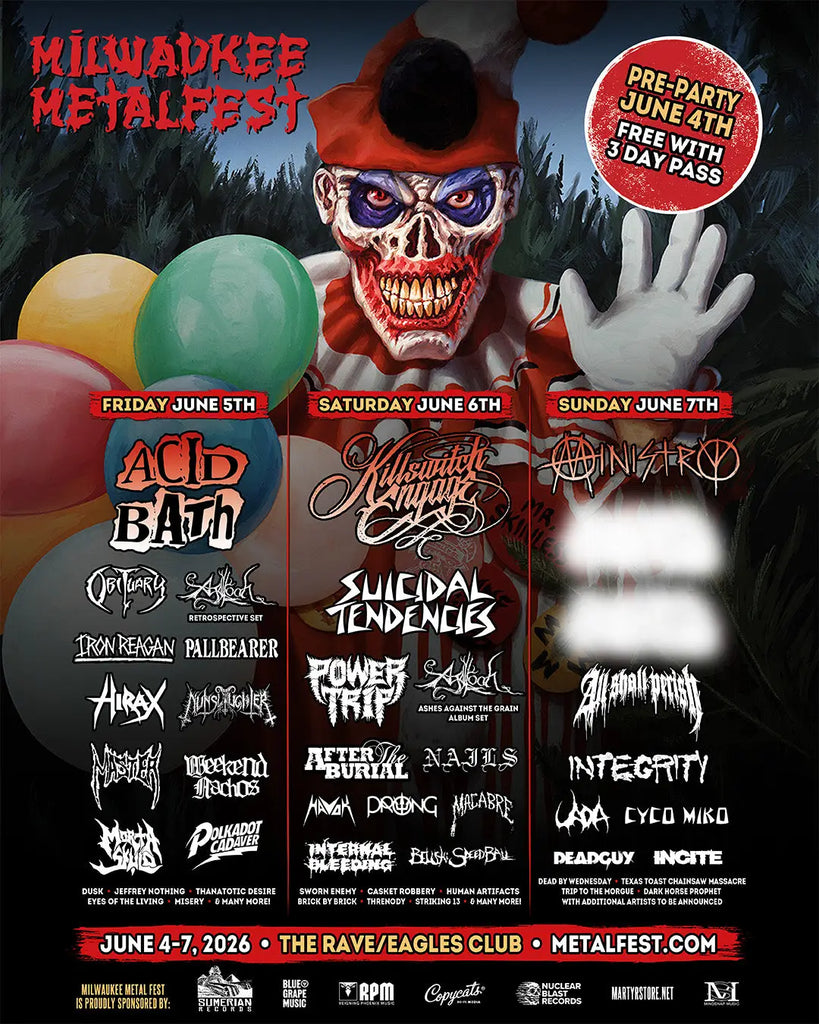 Suicidal Tendencies Macabre Pallbearer Hirax and More Added to Milwaukee Metal Fest