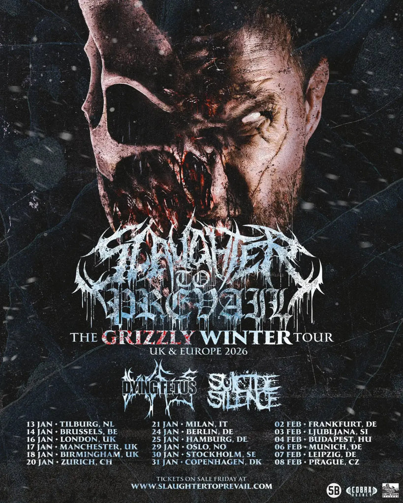 Slaughter To Prevail Announce Grizzly WInter EU/UK Tour