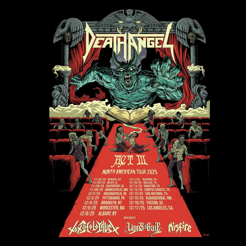 Death Angel Announce Act III 35th Anniversary Tour