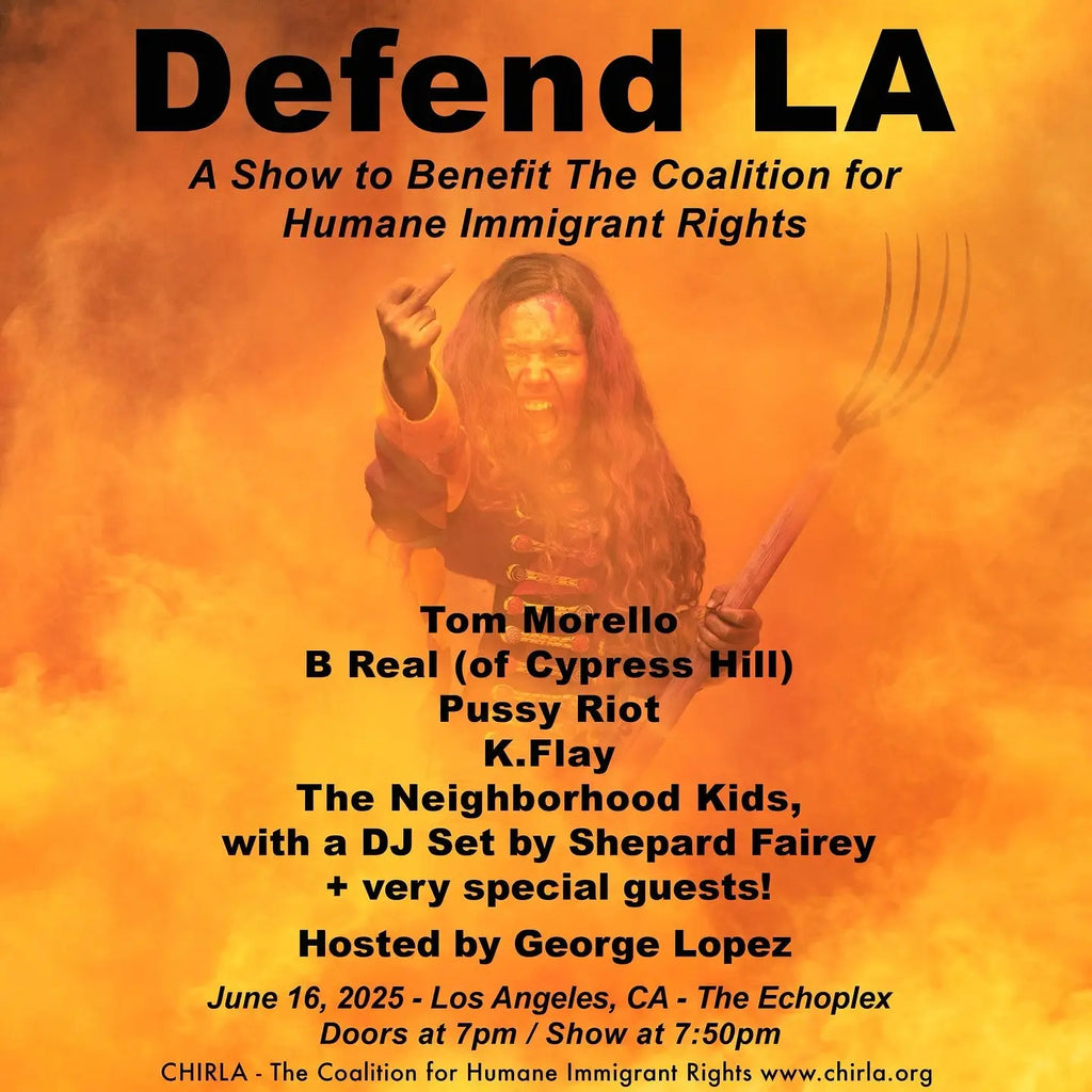 Tom Morello Teams with B Real of Cypress Hill for Defend LA Benefit Show