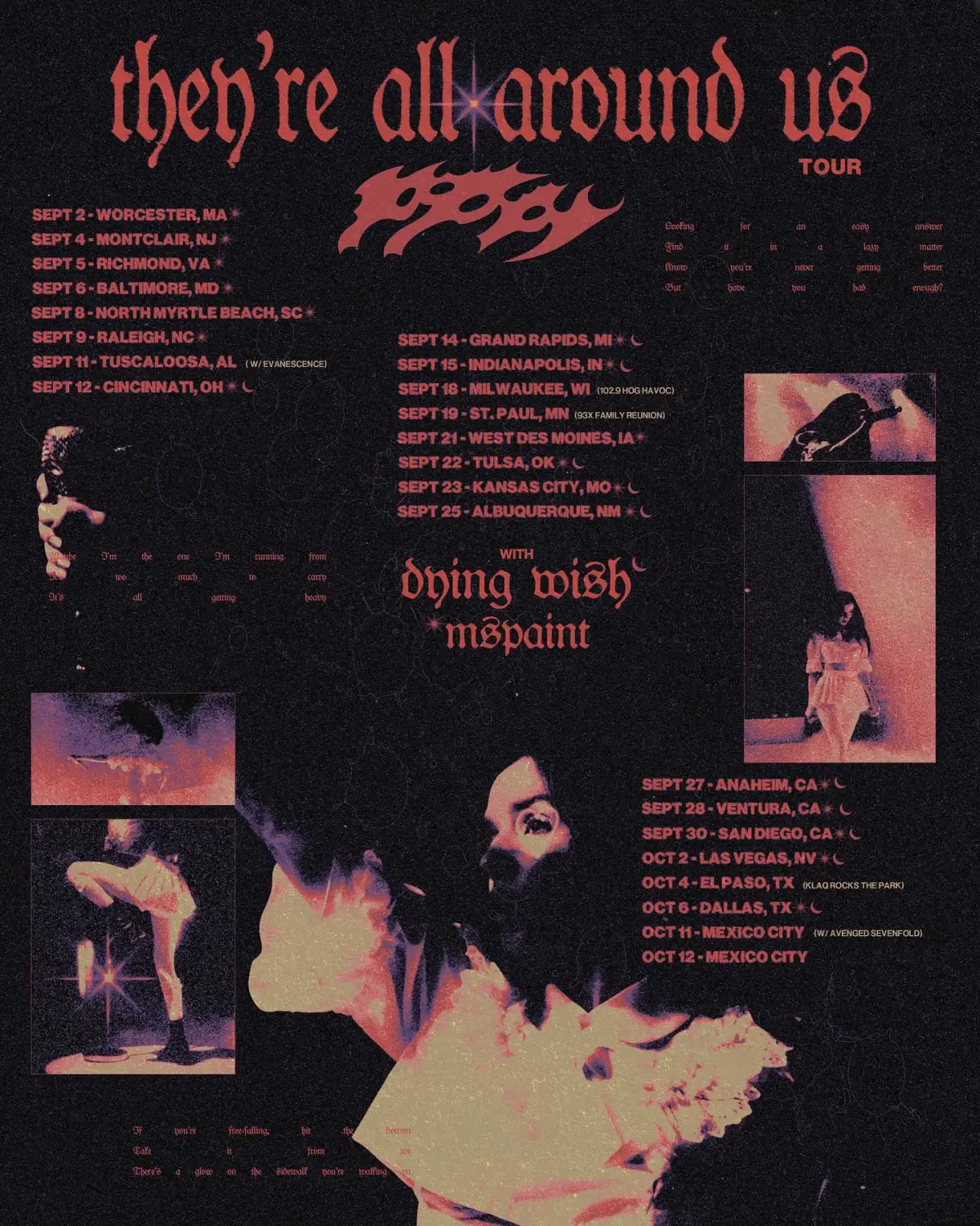 Poppy Confirms Fall Edition of ’They’re All Around Us’ Tour