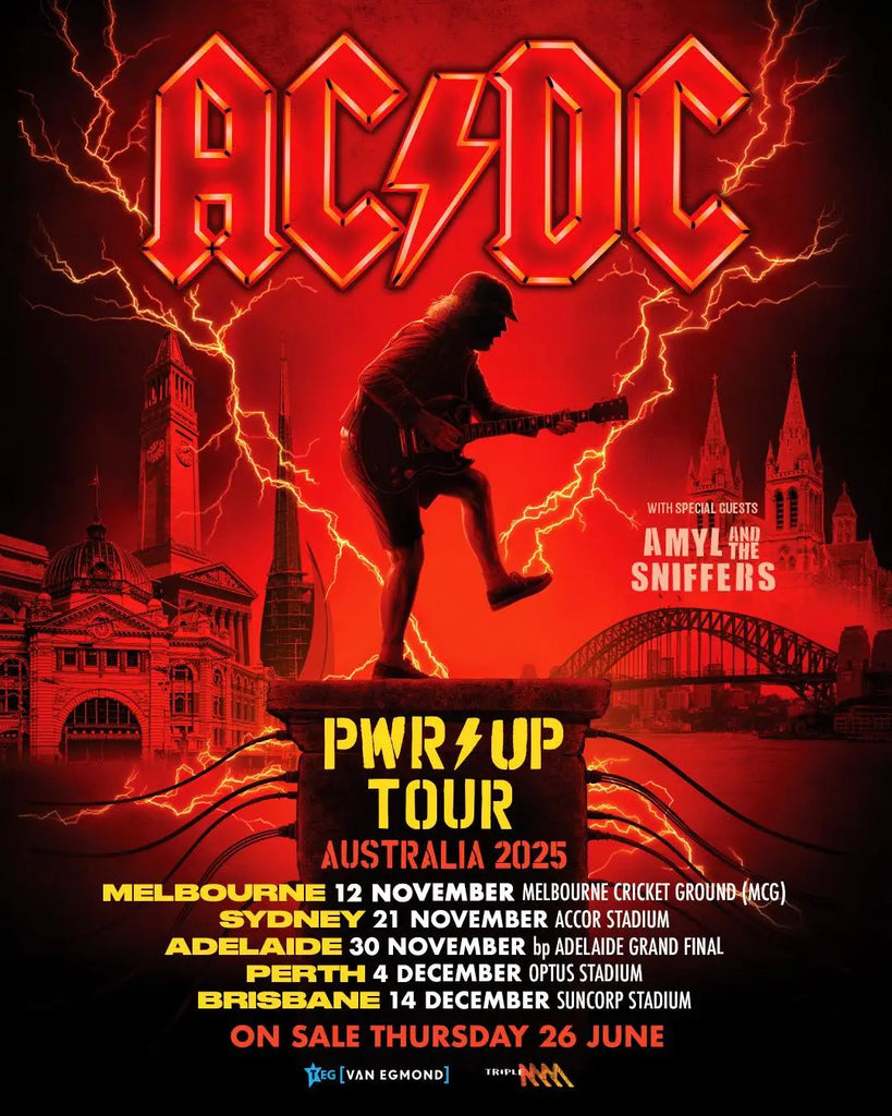 AC/DC Announce 2025 Australian Tour Dates