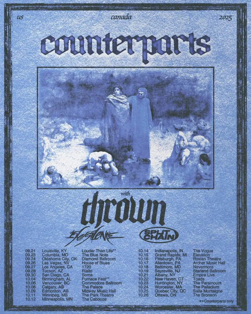 Counterparts Announce North American Headlining Tour