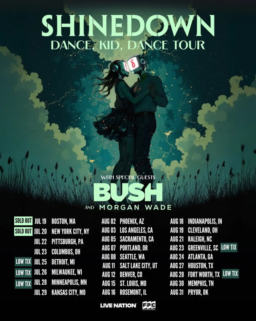 Shinedown Leaves It All Onstage On the Dance Kid Dance Tour