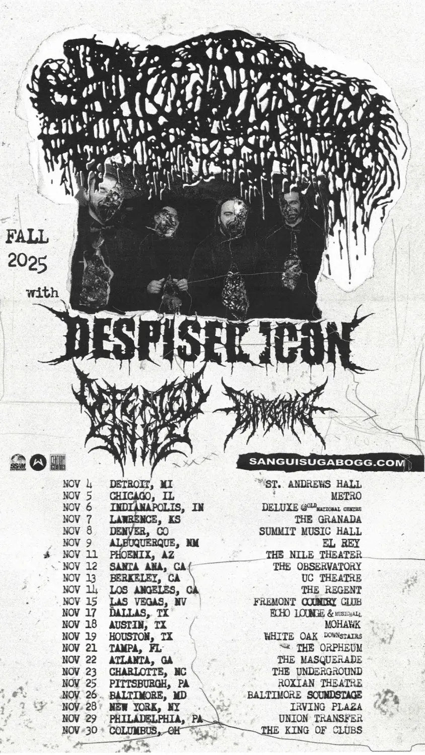 Sanguisugabogg Set Fall North American Tour Dates with Despised Icon