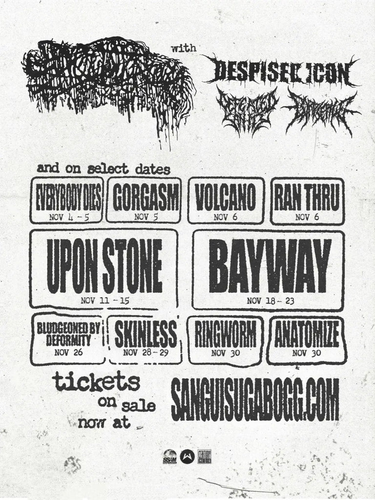 Sanguisugabogg Adds Ringworm Skinless Upon Stone and More to North American Tour