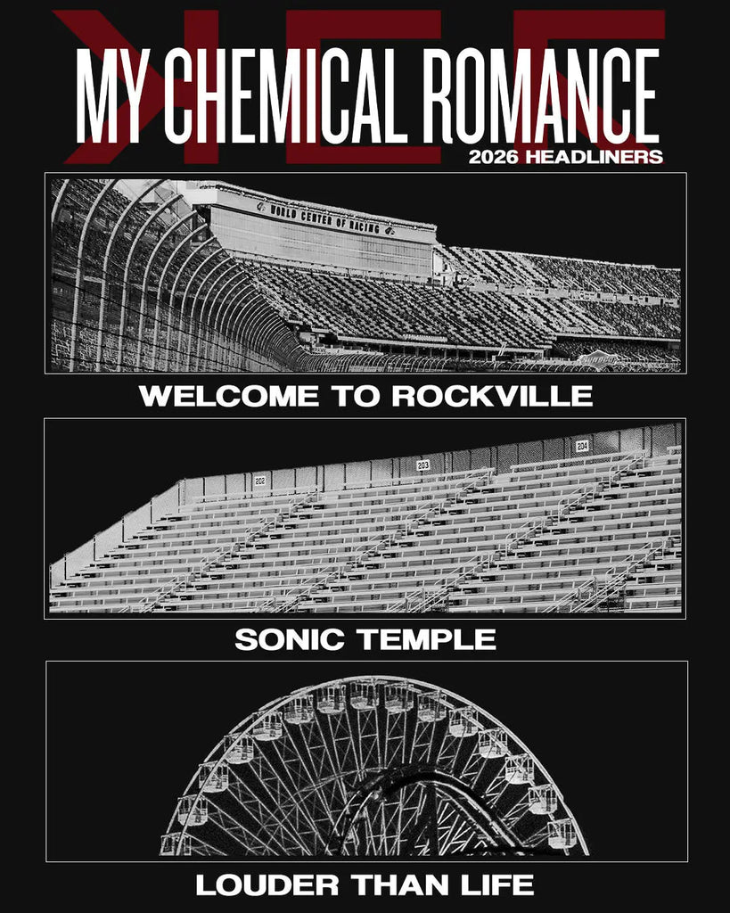 My Chemical Romance Set for Welcome to Rockville Sonic Temple and Louder Than Life ’26