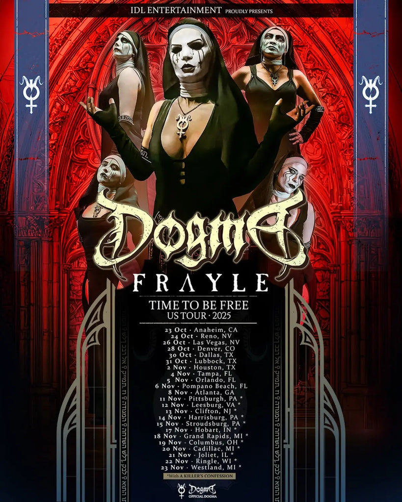 Frayle Pull Back the Curtain On Their Latest Full Length ’Heretics & Lullabies’